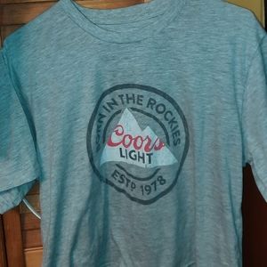 Coors Light Top Sz L